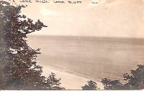 Postcard #50  Lake Mich[igan]  Lake Bluff, ILL